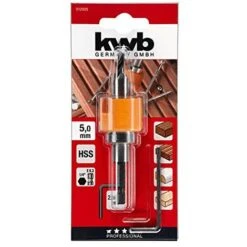 KWB 512005 - Punta Per Legno, In Acciaio Resistente Al Calore, 5 Mm -Makitae Outlet 70679554 3