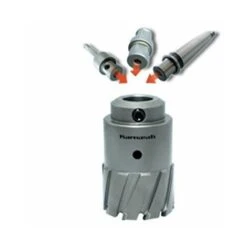 Karnasch KARNASCH Power-Max 55 Super Heavy-Duty Corpo Sega Da Traforo Con Metallo Duro, 36mm Diámetro De Corte, 55mm Longitud Útil, 4mm Ancho De Corte, 8 Dientes, 1