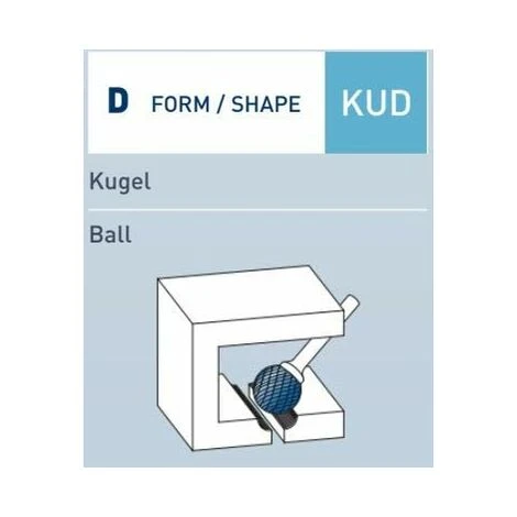 KARNASCH 115031083 - Bulloni Di Fresatura In Metallo Duro, Sferico, HP-3 Dentato, ZYB Forma, 4 KARNASCH 115031083 - Bulloni Di Fresatura In Metallo Duro, Sferico, HP-3 Dentato, ZYB Forma, - immagine 4