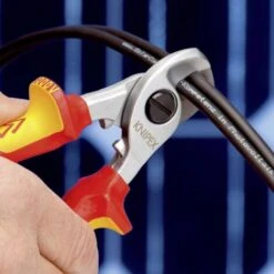 Cesoia VDE Per Cavi Adatto Per (isolamento) Cavi In Alluminio E Rame, Fili Singoli E Multipli 15 Mm 50 Mm² 1 Knipex Kni 8 Cesoia VDE Per Cavi Adatto Per (isolamento) Cavi In Alluminio E Rame, Fili Singoli E Multipli 15 Mm 50 Mm² 1 Knipex Kni -Makitae Outlet 7074007 4