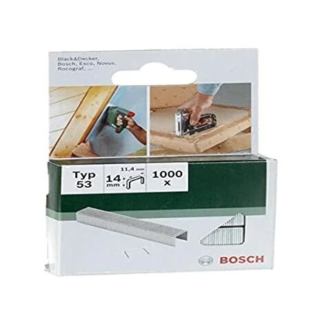 Bosch 2609255823 Fine Graffetta A Filo, Tipo 53, 11.4 X 0.74 X 14 Mm 1 Bosch 2609255823 Fine Graffetta A Filo, Tipo 53, 11.4 X 0.74 X 14 Mm