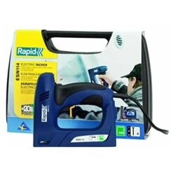 Rapid 5000131 Rapid ESN114 Graffatrice Elettrica, 240 V, Blu -Makitae Outlet 70778955 3