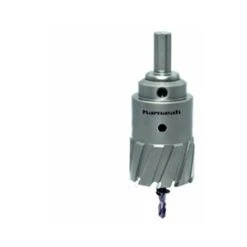 Karnasch KARNASCH Power-Max 55 Super Heavy-Duty - Sega Da Traforo Con Metallo Duro, 14mm Diámetro De Corte, 55mm Longitud Útil, 13mm Diámetro De Corte Del Vástago, 4mm Ancho De Corte, 4 Dientes, 1