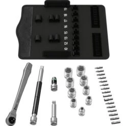 Wera Zyklop Metal 8100 SB 8 Kit Di Chiavi A Bussola Metrico 3/8 (10 Mm) 29 Parti 05004048001 -Makitae Outlet 7097791 3