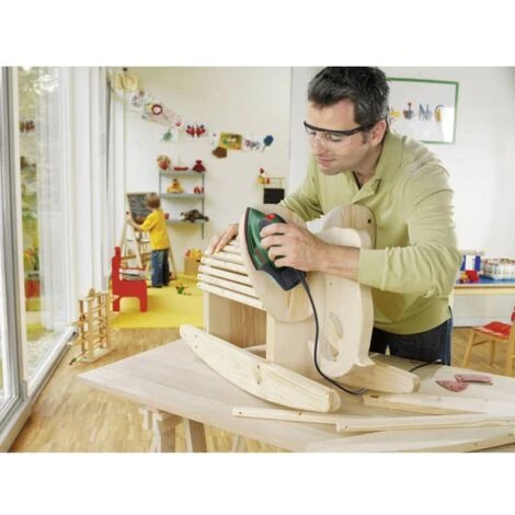 Bosch Home And Garden PSM 100 A 06033B7000 Multilevigatrice Incl. Valigia 100 W 93 X 93 X 93 Mm, 102 X 62 Mm 5 Bosch Home And Garden PSM 100 A 06033B7000 Multilevigatrice Incl. Valigia 100 W 93 X 93 X 93 Mm, 102 X 62 Mm - immagine 5