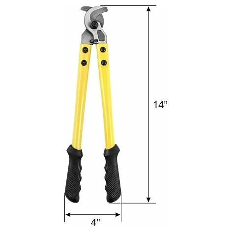Tagliacavi A Forbice Per Cavi Forgiati Da 350 Mm Per Tagliare Fili Fino A 9 Mm In Acciaio Inossidabile Trattato Termicamente Ad Alta Temperatura 4 Tagliacavi A Forbice Per Cavi Forgiati Da 350 Mm Per Tagliare Fili Fino A 9 Mm In Acciaio Inossidabile Trattato Termicamente Ad Alta Temperatura - immagine 4