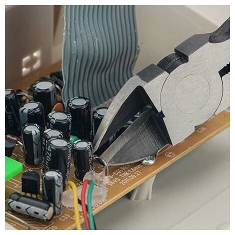 Tronchesi Per Cavi, Tronchesi Per Cavi Diagonali Da 6 Pollici, Tronchesi Per Cavi, Tronchesi Per Cavi Elettronici, Pinze A Molla Ad Alta Leva Perfette Per Tagliare Cerniere, Cavi E Fascette. 2 Tronchesi Per Cavi, Tronchesi Per Cavi Diagonali Da 6 Pollici, Tronchesi Per Cavi, Tronchesi Per Cavi Elettronici, Pinze A Molla Ad Alta Leva Perfette Per Tagliare Cerniere, Cavi E Fascette. - immagine 2