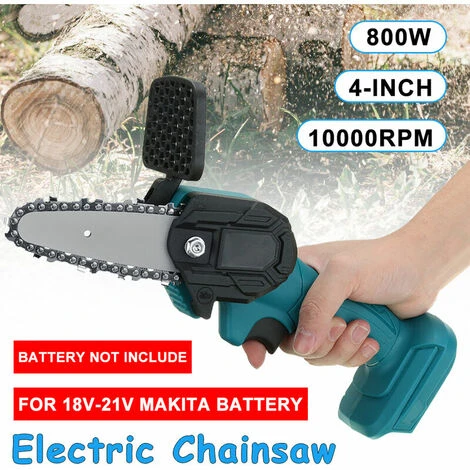 Motosega Elettrica A Batteria Da 4 Pollici 800W Per Batteria Makita 18V (solo Macchina) 4 Motosega Elettrica A Batteria Da 4 Pollici 800W Per Batteria Makita 18V (solo Macchina) - immagine 4