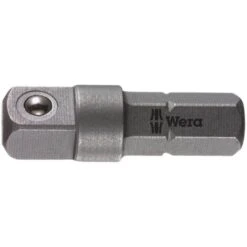 Wera 870/1 05136000001 Raccordo Per Bussole Impronta (cacciavite) 1/4 (6.3 Mm) Forza 1/4 (6.3 Mm) 25 Mm 1 Pz.