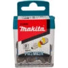 Makita E-03252 Set Di Inserti A Doppia Torsione PZ2 25 Mm - Confezione Da 15