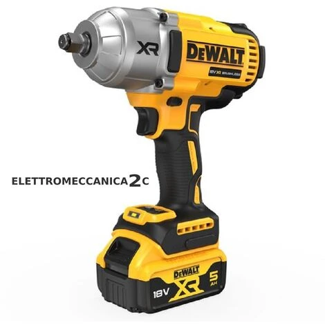 DEWALT DCF900P2T-QW Avvitatore Ad Impulsi 18v Brushless 2 Batterie 5ah 1898Nm 1 DEWALT DCF900P2T-QW Avvitatore Ad Impulsi 18v Brushless 2 Batterie 5ah 1898Nm