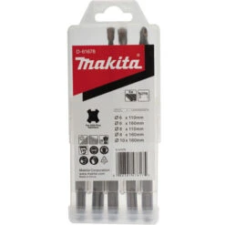 Set Di 5 Punte MAKITA SDS-Plus 2 Punte - D-61678