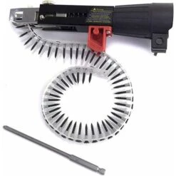RHAFAYRE Adattatore Per Pistola Sparachiodi A Catena Con Punta A Vite Automatica Pistola Per Vite Di Alimentazione Automatica Per Trapano Elettrico Strumento Per La Lavorazione Del Legno Kit Di Attacc