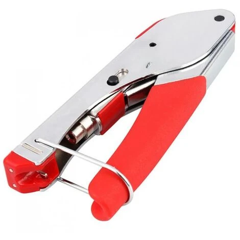 Strumento Di Piegatura Del Connettore Strumento Di Compressione Piegatore Per Coassiale RG6 RG59 F BNC RCA Cavo Coassiale Tubo/Terminali Di Isolamento 2 Strumento Di Piegatura Del Connettore Strumento Di Compressione Piegatore Per Coassiale RG6 RG59 F BNC RCA Cavo Coassiale Tubo/Terminali Di Isolamento - immagine 2