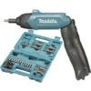 Makita DF001DW Avvitatore A Batteria Assiale, Avvitatore A Batteria Con Manico Pieghevole 3.6 V 1.5 Ah Li-Ion Incl.