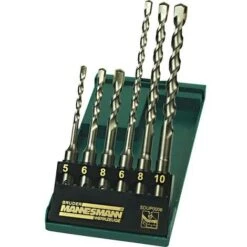 Brüder Mannesmann M54306 Kit Punte A Spirale Da Metallo 6 Parti 1 Pz.