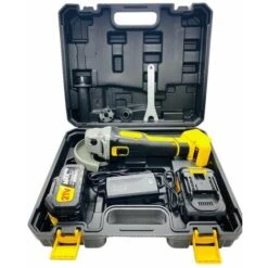 Smerigliatrice Angolare A Doppia Batteria Flex 125 Mm 21V 4 Ah Motore Brushless 7 Smerigliatrice Angolare A Doppia Batteria Flex 125 Mm 21V 4 Ah Motore Brushless -Makitae Outlet 74472499 3