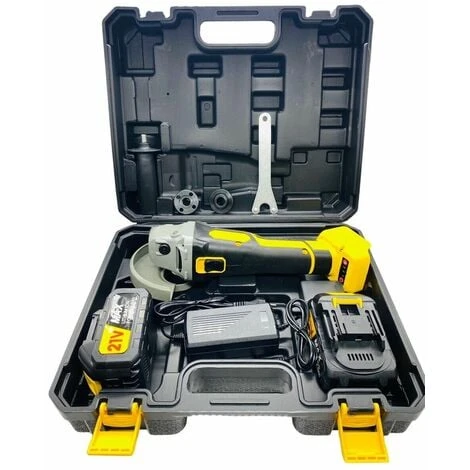 Smerigliatrice Angolare A Doppia Batteria Flex 125 Mm 21V 4 Ah Motore Brushless 3 Smerigliatrice Angolare A Doppia Batteria Flex 125 Mm 21V 4 Ah Motore Brushless - immagine 3