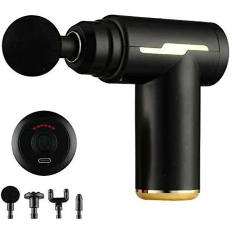 Pistola Massaggiante Muscolare Elettrica Ricaricabile USB 1 Pistola Massaggiante Muscolare Elettrica Ricaricabile USB