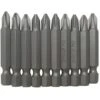 Set 10PZ Punte Per Avvitatore Inserti Ph2 Punte S2 Phillips 00145