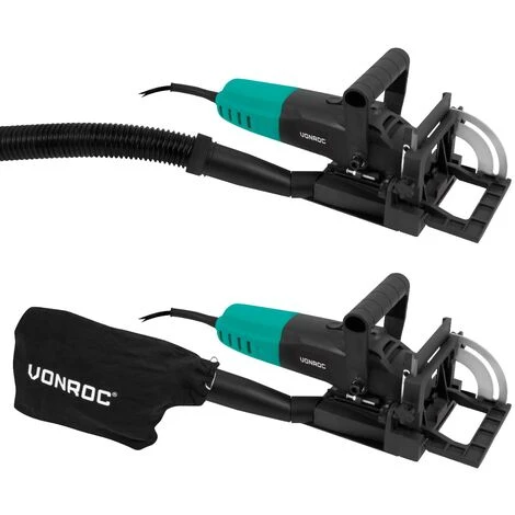 VONROC Fresatrice Lamellare 900W Con 50 Biscotti E Sacchetto Per La Polvere 2 VONROC Fresatrice Lamellare 900W Con 50 Biscotti E Sacchetto Per La Polvere - immagine 2