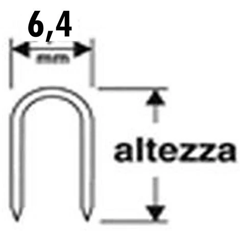 Chiodi U Per Puntatrice A U Valex 1 Chiodi U Per Puntatrice A U Valex