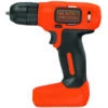 Black & Decker Trapano Avvitatore Con Batteria Litio 7,2v (bdcd8-qw) - 1 Batteria Al Litio Da 1,5 Ah