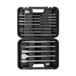 Set Di Punte E Scalpelli SDS Plus 17 Pezzi In Pratica Valigetta CAT DA03902