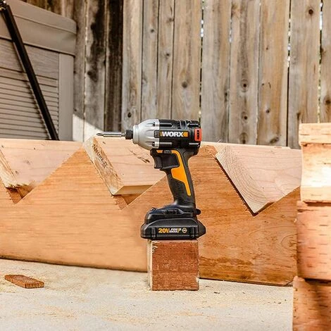 Worx WX261.9 Avvitatore Ad Impulsi Brushless 230nm. 20V A Batteria - Solo Corpo Macchina 3 Worx WX261.9 Avvitatore Ad Impulsi Brushless 230nm. 20V A Batteria - Solo Corpo Macchina - immagine 3