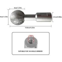 Scalpello A Sfera Perno A Sfera Carpenteria Acciaio Al Carbonio Lavorazione Del Legno Testa Abrasiva Diametro 40 Mm Mestiere Professionale 10 Mm 1 Pz 8 Scalpello A Sfera Perno A Sfera Carpenteria Acciaio Al Carbonio Lavorazione Del Legno Testa Abrasiva Diametro 40 Mm Mestiere Professionale 10 Mm 1 Pz -Makitae Outlet 79070458 4
