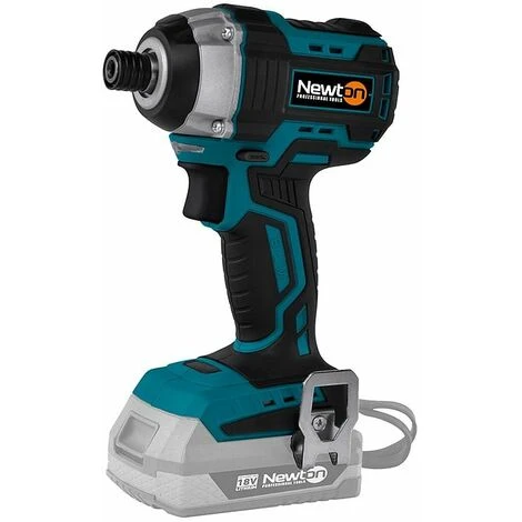 NEWTON Avvitatore Ad Impulsi A Batteria 18 V, Attacco 1/4', Solo Corpo Macchina 1 NEWTON Avvitatore Ad Impulsi A Batteria 18 V, Attacco 1/4', Solo Corpo Macchina