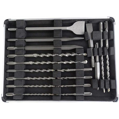 Makita D-42444 Set Scalpelli E Punte SDS-Plus 17 Pezzi 2 Makita D-42444 Set Scalpelli E Punte SDS-Plus 17 Pezzi - immagine 2