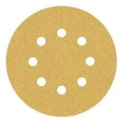 Bosch Expert C470 Carta Abrasiva Vernice E Legno Duro Per Levigatrici Rotorbitali Con 8 Fori Confezione Da 5 Unita' Giallo Diametro 125mm -Makitae Outlet 82440388 5