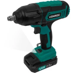 VONROC Avvitatore A Impulsi A Batteria 20V - 4 Impostazioni: 100/200/300/400Nm - Include 4 Bussole - Include Batteria 2.0Ah E Caricabatterie 5 VONROC Avvitatore A Impulsi A Batteria 20V - 4 Impostazioni: 100/200/300/400Nm - Include 4 Bussole - Include Batteria 2.0Ah E Caricabatterie -Makitae Outlet 82690201 3