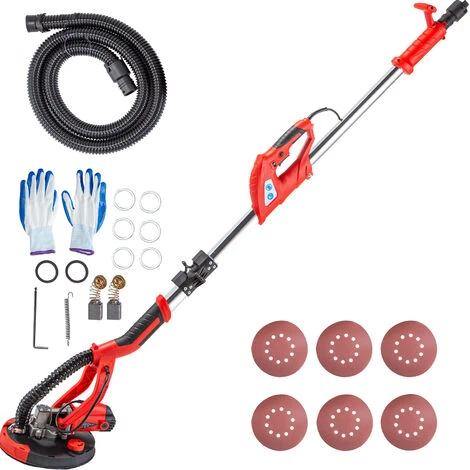 Levigatrice Muro Soffitto Carteggiatrice Giraffa 750w Cartongesso Con Aspiratore