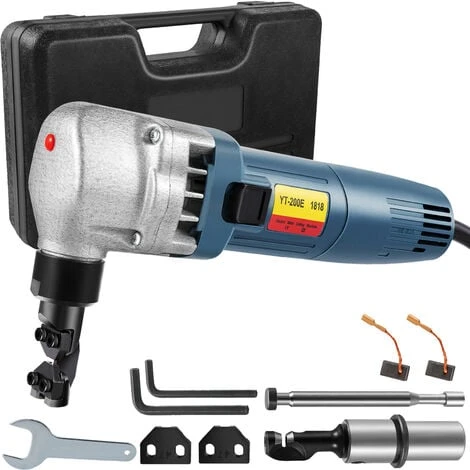 VEVOR Roditrice Per Lamiera In Metallo, Spessore 0,07 Pollici / 1,8 Mm 380 W 220 V Cesoia Elettrica Per Lamiera Per Lamiere, Materiali Ondulati, Tubi, Profili Complessi, Acciaio Inossidabile, Rame 1 VEVOR Roditrice Per Lamiera In Metallo, Spessore 0,07 Pollici / 1,8 Mm 380 W 220 V Cesoia Elettrica Per Lamiera Per Lamiere, Materiali Ondulati, Tubi, Profili Complessi, Acciaio Inossidabile, Rame