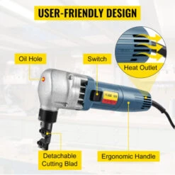 VEVOR Roditrice Per Lamiera In Metallo, Spessore 0,07 Pollici / 1,8 Mm 380 W 220 V Cesoia Elettrica Per Lamiera Per Lamiere, Materiali Ondulati, Tubi, Profili Complessi, Acciaio Inossidabile, Rame 9 VEVOR Roditrice Per Lamiera In Metallo, Spessore 0,07 Pollici / 1,8 Mm 380 W 220 V Cesoia Elettrica Per Lamiera Per Lamiere, Materiali Ondulati, Tubi, Profili Complessi, Acciaio Inossidabile, Rame -Makitae Outlet 82818871 5