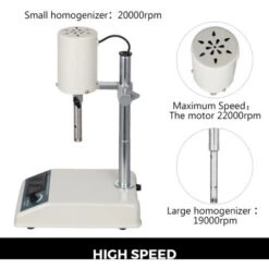 VEVOR 1000ml FSH-2A Omogeneizzatore Ad Alta Velocita Omogeneizzatore In Acciaio Inossidabile Dispenser Da Laboratorio Omogeneizzatore Meccanico -Makitae Outlet 82818930 4