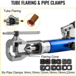 Espansore Idraulico Strumento Di Svasatura 5mm,6mm,8mm,10mm,12mm,16mm,19mm,22mm -Makitae Outlet 82819006 3