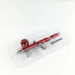 Aerografo Pompa Ad Aria Vernice Spray Pistola A Spruzzo Aerografo Pittura Murale Riparazione Di Mobili Dipinti Strumento Per La Preparazione Di Torte Rosso -Makitae Outlet 82981445 5