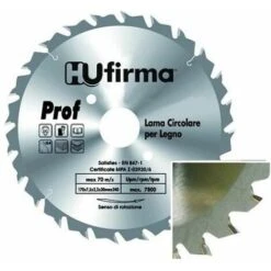 Hu-Firma Lame Circolari Legno 40 Denti Mm.300