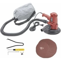 AREBOS Soffitto Levigatrice Levigatrice Roto Orbitale Con Aspirazione İntegrata 710 W