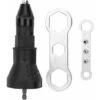 Pistola Rivettatrice Elettrica, Pistola Rivettatrice Professionale Adattatore Per Rivettatura Per Trapano Elettrico A Batteria, Kit Per Incastonare Dadi Per Pistola Per Rivetti Progettato Per Rivetti(