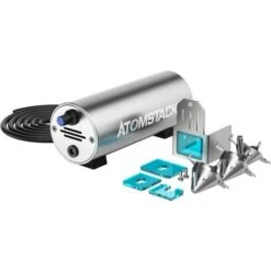 ATOMSTACK Air Assist Kit Air Assist Per Incisione Laser Con Tubo Da 2 M Per Un Taglio Più Pulito E Liscio E Bordi Incisi 10-30 L/min