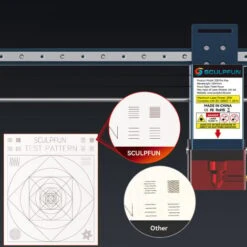 SCULPFUN S30 Pro Max 20W Auto Air Assist Macchina Per Incisione Laser 130W Incisore Laser Ad Alta Precisione Auto Air Assist Scultura A Colori -Makitae Outlet 86492752 5