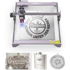 Incisore Laser ATOMSTACK A5 Pro, Tagliatrice Laser Da 40 W Con Protezione Per Gli Occhi, Messa A Fuoco Fissa, Potenza In Uscita 5 W-5,5 W, Punto Compresso, Area Di Incisione 410 X 400 Mm