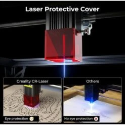 Creality CR-Laser Falcon 10W Incisore Laser Macchina Per Incisione E Taglio Del Legno 400 X 415 Mm -Makitae Outlet 86492785 5