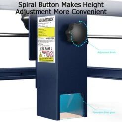 Macchina Per Incisione Laser ATOMSTACK A10 PRO, Taglierina Laser Da 10 W, Taglio Laser CNC Ad Alta Precisione Effetto 50 W, Messa A Fuoco Laser 0,08 Mm, Ampia Area 410 X 400 Mm -Makitae Outlet 86492811 5