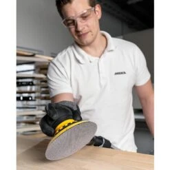 Mirka DEROS 5650CV, Levigatrice Rotorbitale Con Aspirazione Centralizzata, 2 Dischi Abrasivi E Velcro Nella Valigetta, Per Carta Abrasiva Ø 125mm E Ø 150mm, Corsa 5,0mmt, MID5650202CA -Makitae Outlet 86618208 3