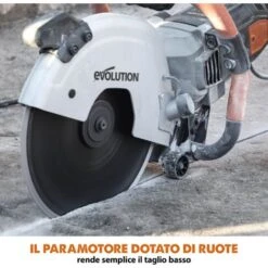 Evolution R300DCT 300 Mm Sega Da Cemento - Motore Da 2.400 W, Non A Benzina, Capacità Di Taglio 115 Mm, Lama Diamantata Per Muratura Inclusa 9 Evolution R300DCT 300 Mm Sega Da Cemento - Motore Da 2.400 W, Non A Benzina, Capacità Di Taglio 115 Mm, Lama Diamantata Per Muratura Inclusa -Makitae Outlet 86618746 5